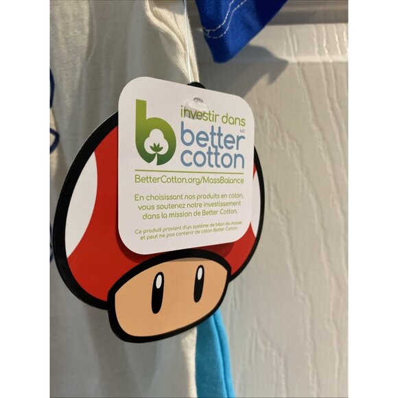 Super Mario Bros. Boys Graphic Print 2 Piece Set T-Shirt Shorts Nintendo Size 4T - Picture 4 of 7